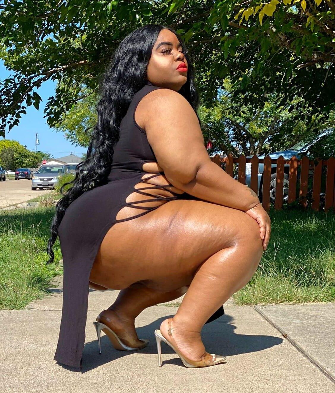 BBW de ébano sexy