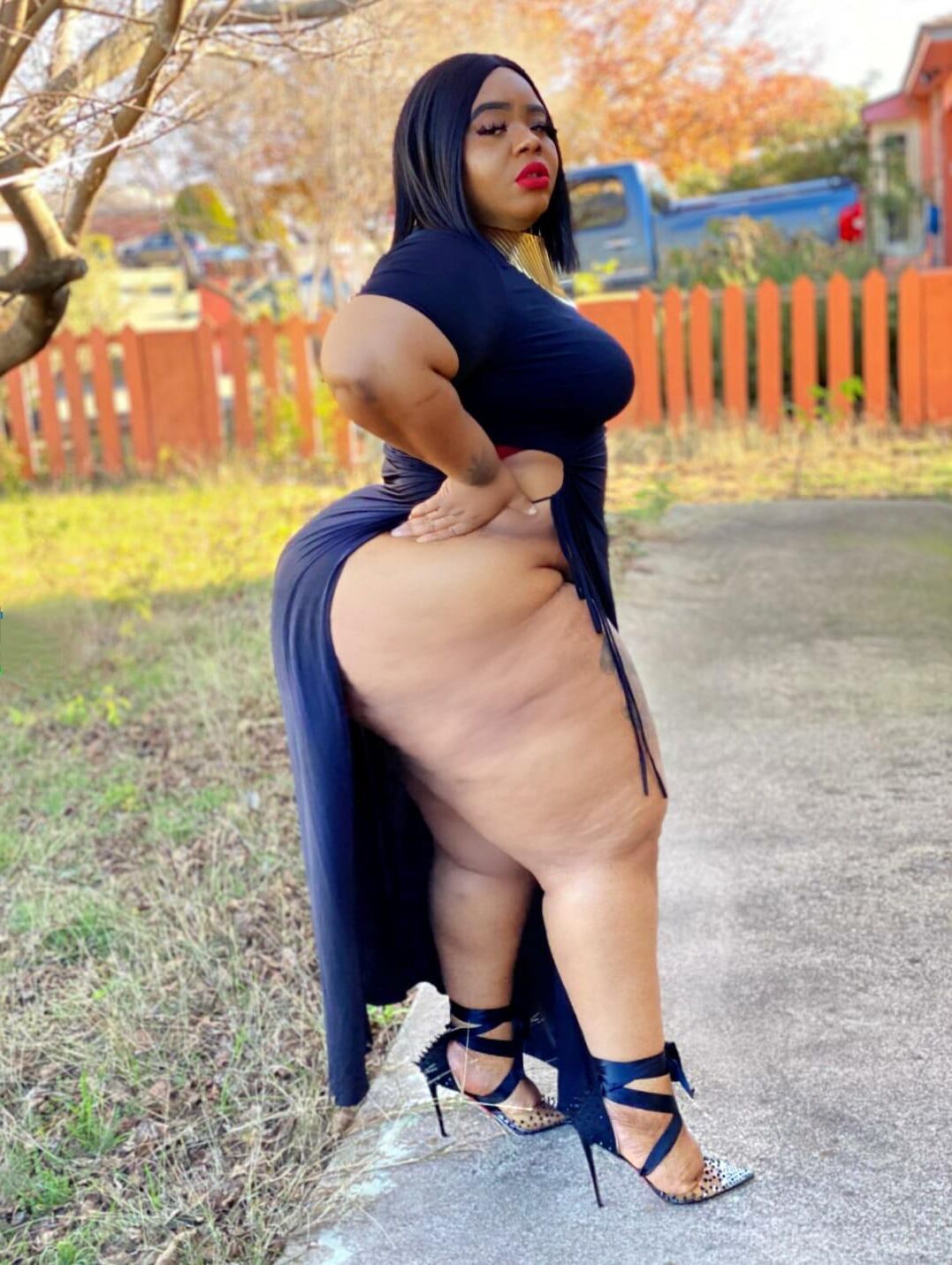 BBW de ébano sexy