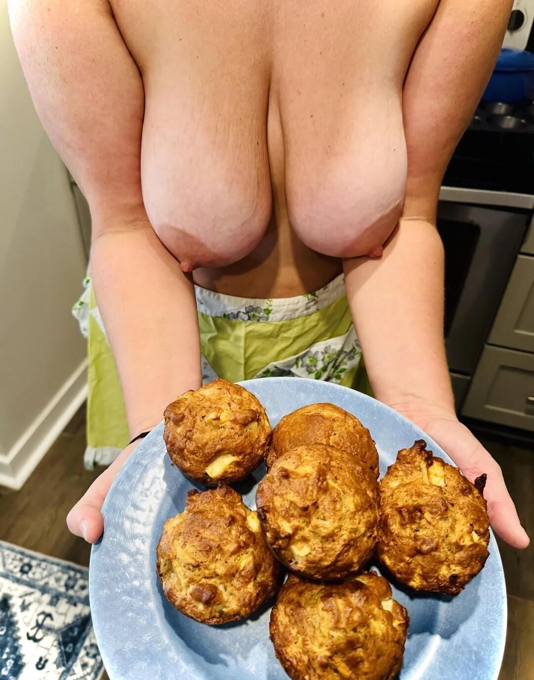 BBW -Hausfrau Kochen