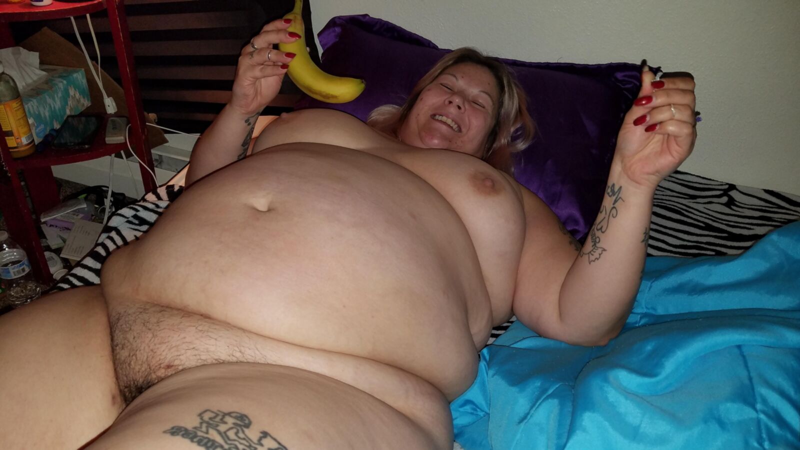 BBW Braat Poppyjay Flaschen und Bananen