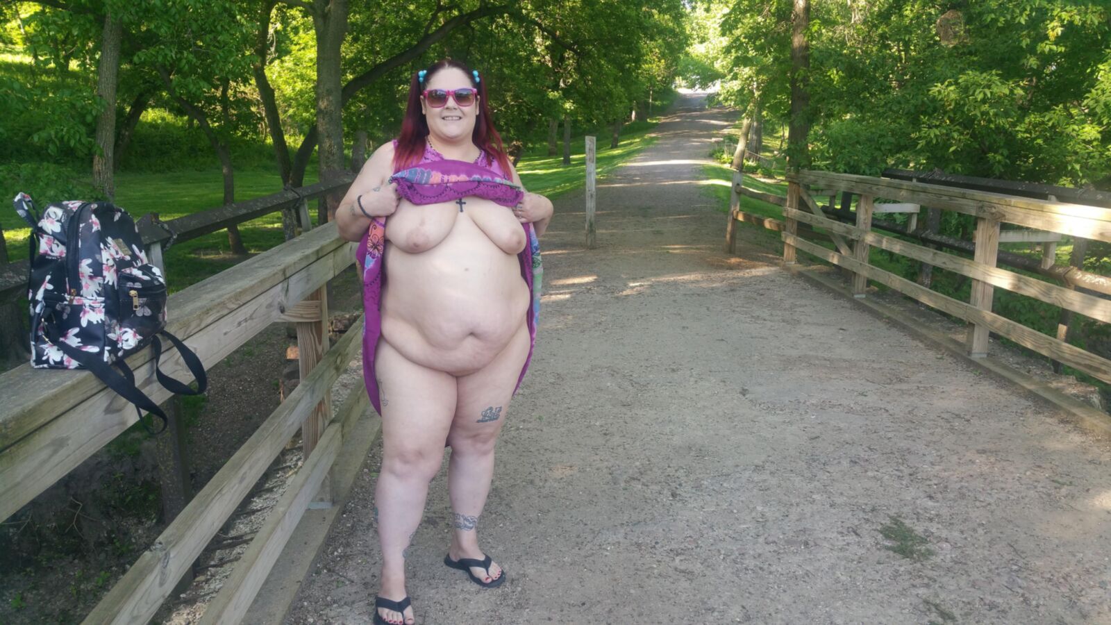 BBW Brat Poppyjay O parque novamente