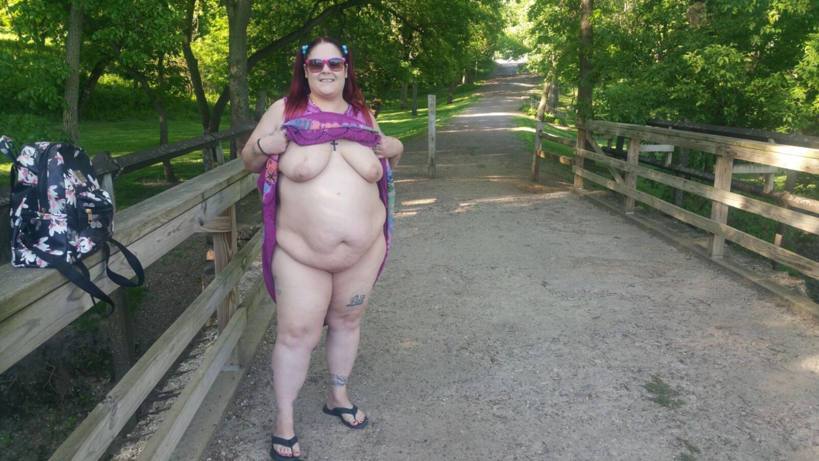 BBW Brat Poppyjay O parque novamente