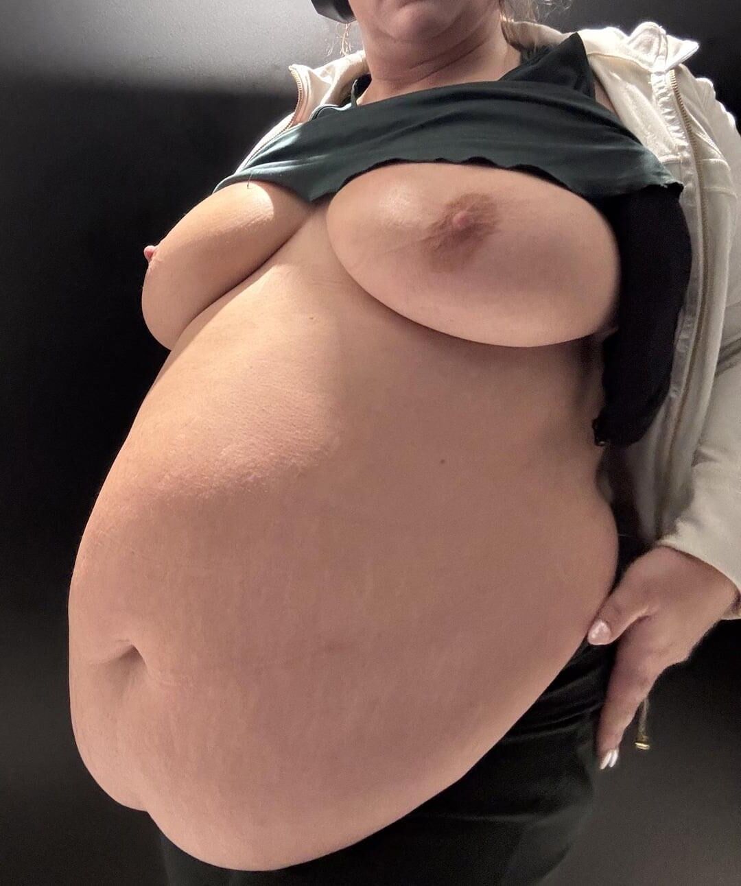 Obese Girls With Big Bellies Make Me Hard