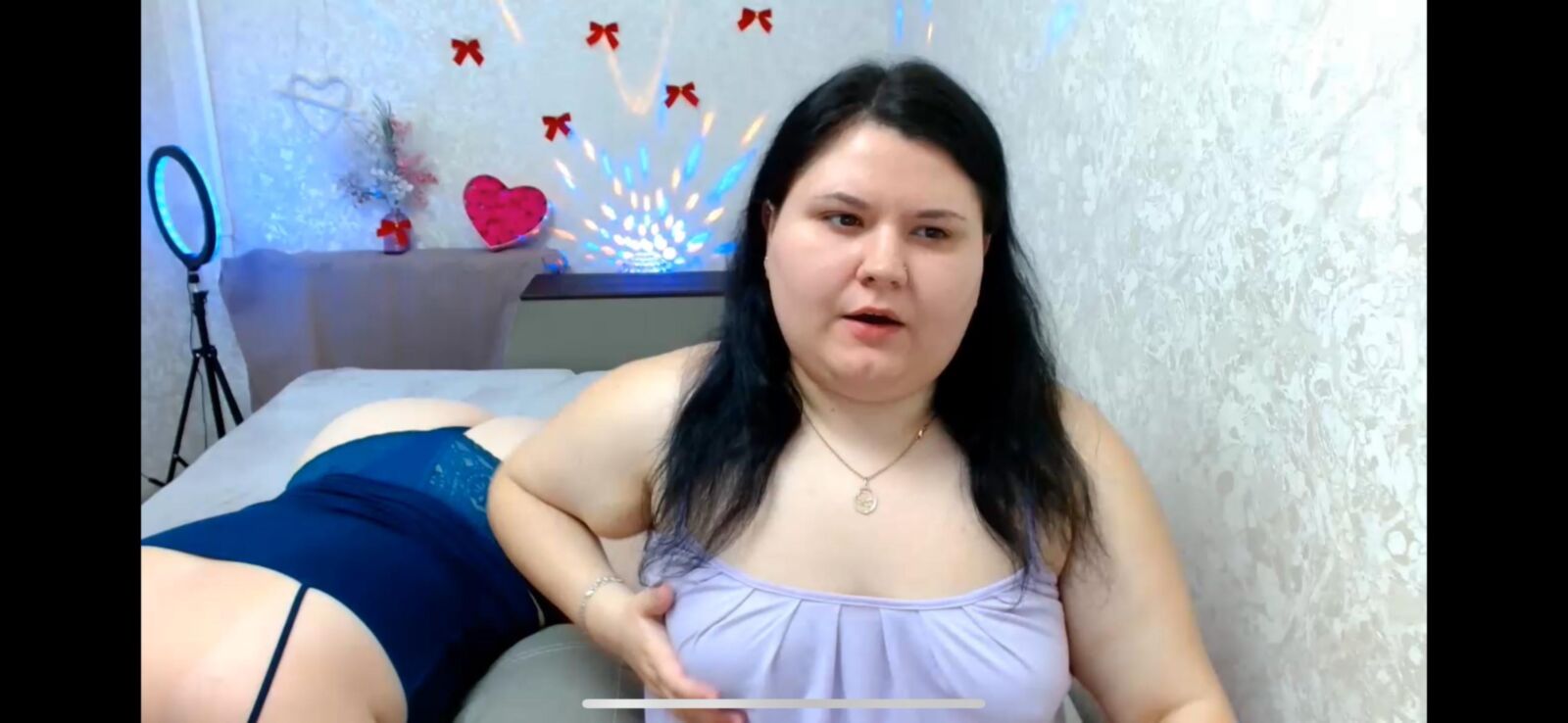 BBW lesbiana