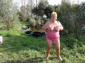 BBW Dominique mature de France