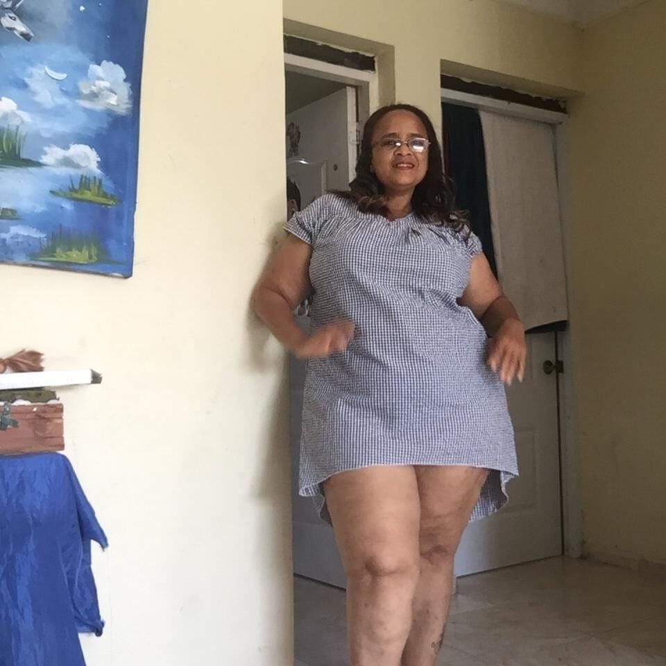 Cellulite quente e quente BBW Latin Madure MILF