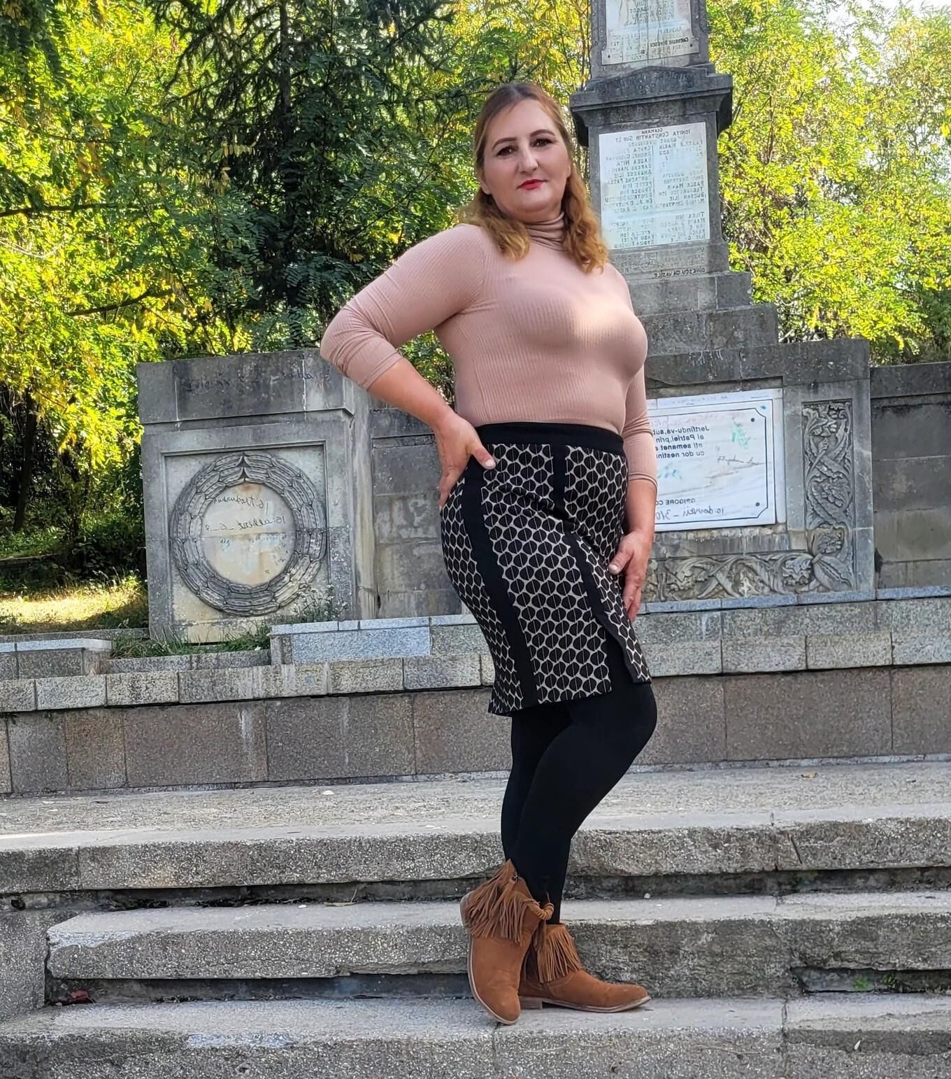 Georgiana A BBW Milf aus Rumänien P.