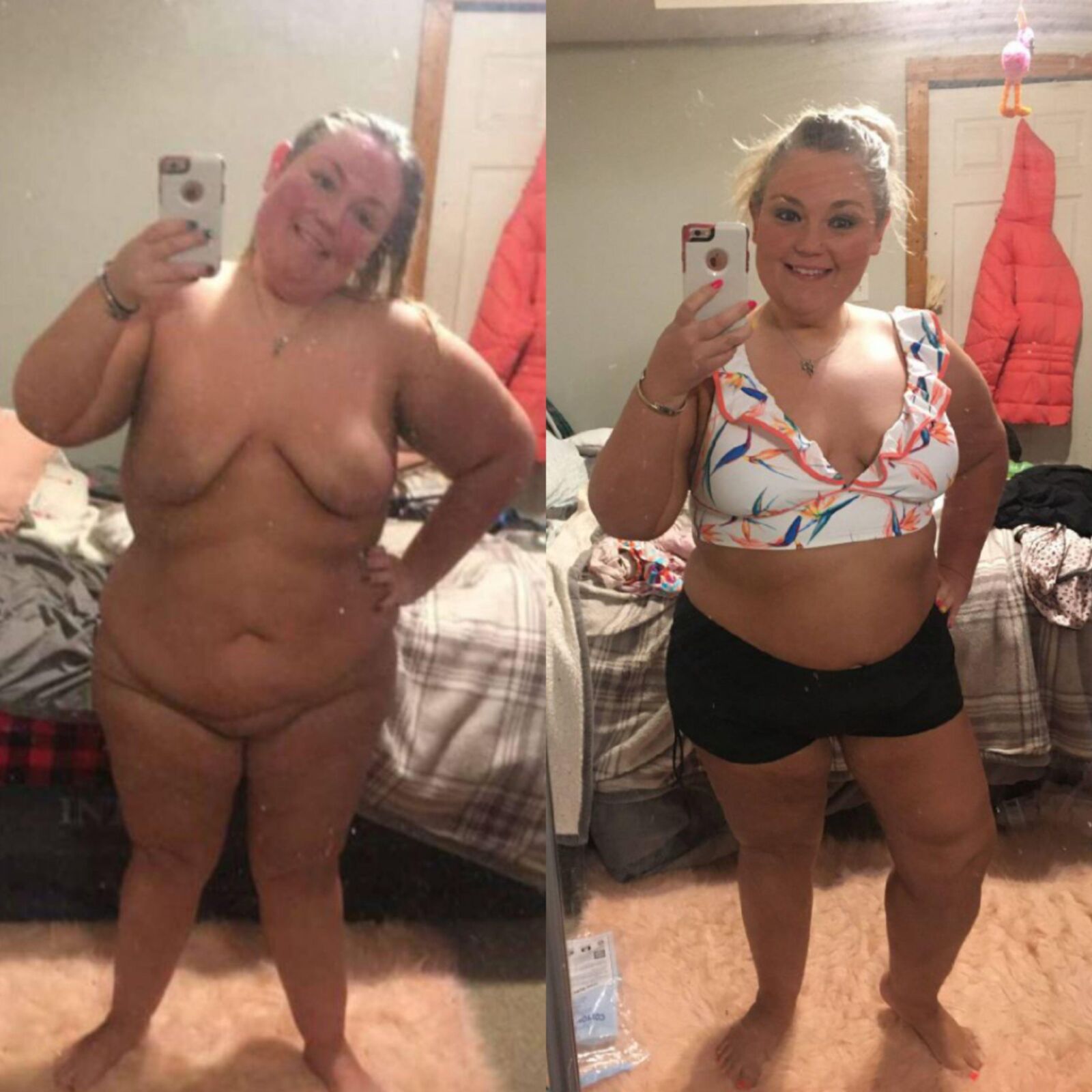 On/offs (clothed/nude selfies all body types)