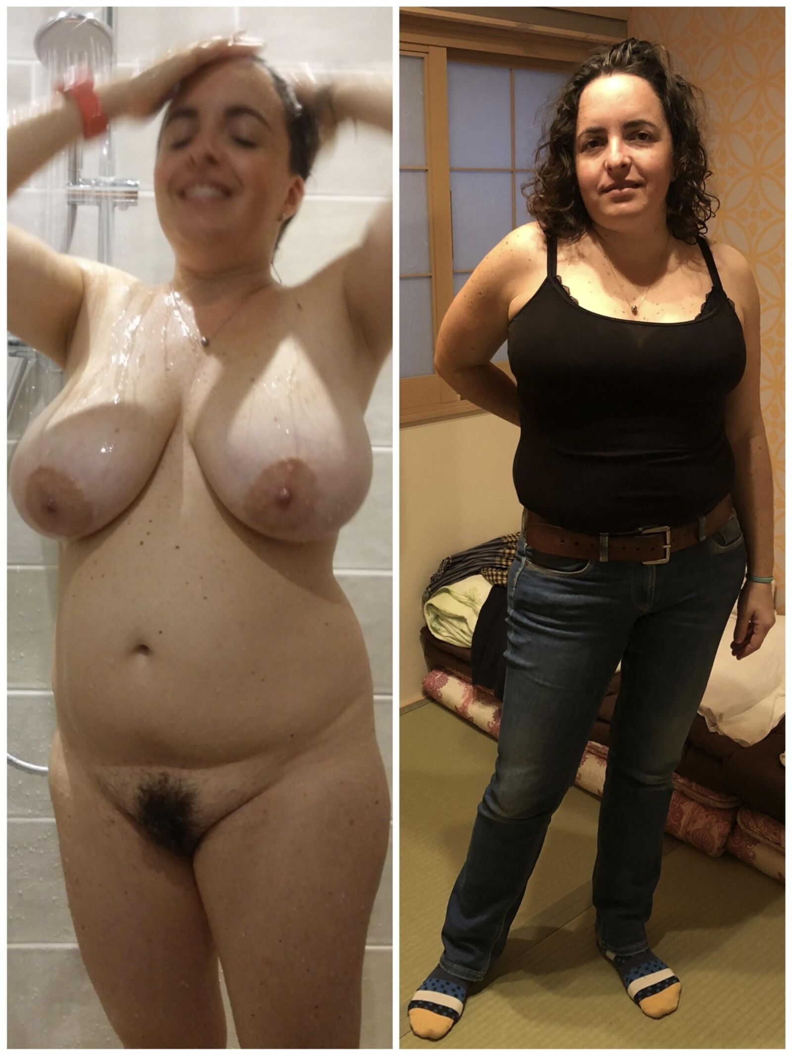 More BBW MILF dressed undressed by Chubbylover