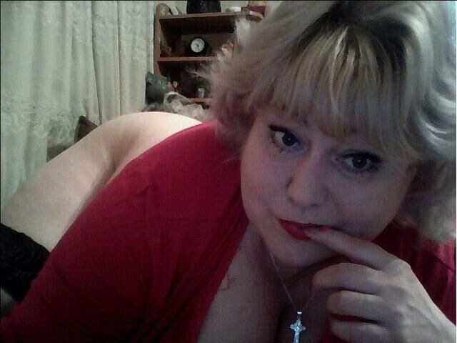 BBW Beauty mature blonde Oksana from Kazakhstan