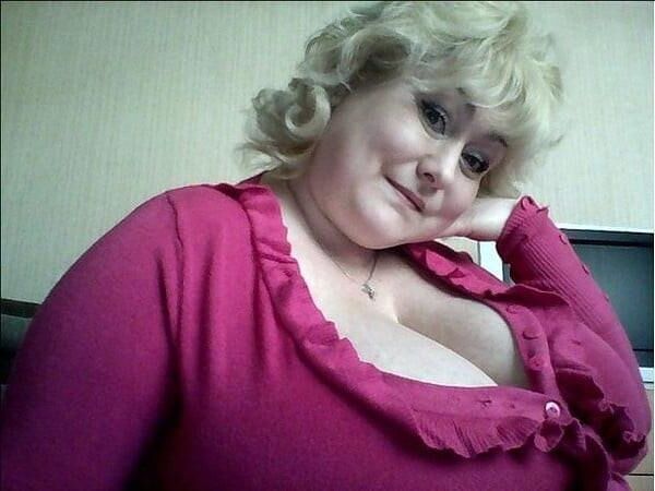 BBW Beauty mature blonde Oksana from Kazakhstan