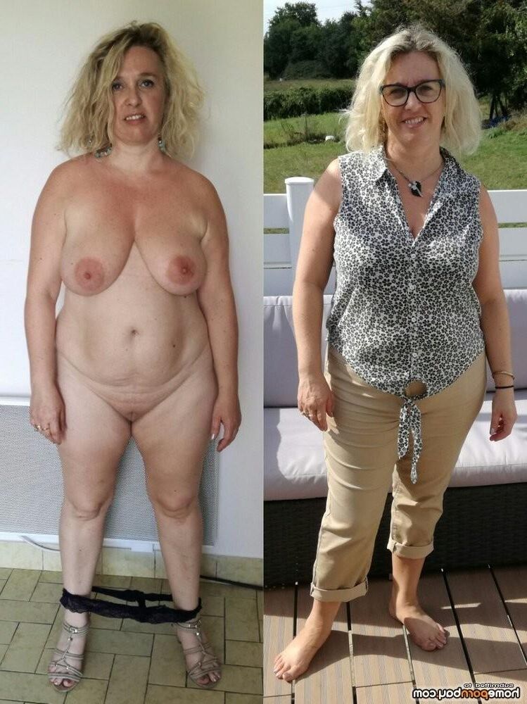 Blonde chubby mature Cathy from France