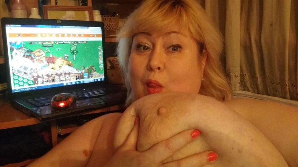 BBW Beauty mature blonde Oksana from Kazakhstan