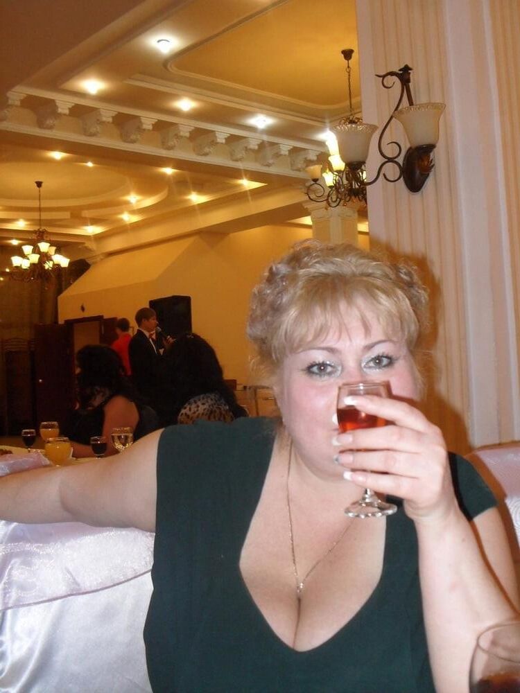 BBW Beauty mature blonde Oksana from Kazakhstan