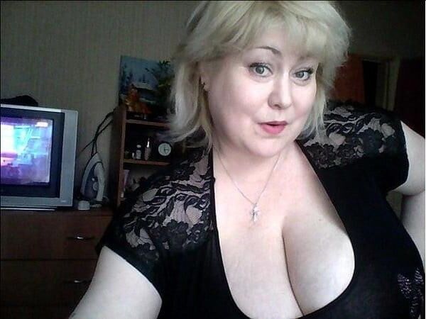 BBW Beauty mature blonde Oksana from Kazakhstan