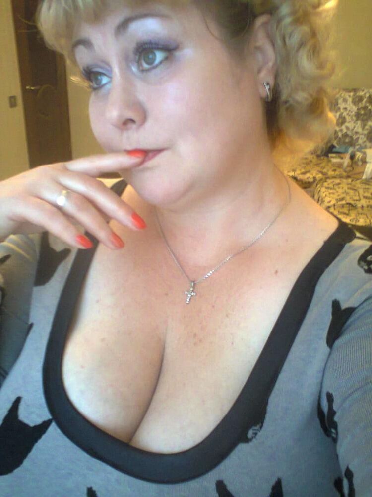 BBW Beauty mature blonde Oksana from Kazakhstan