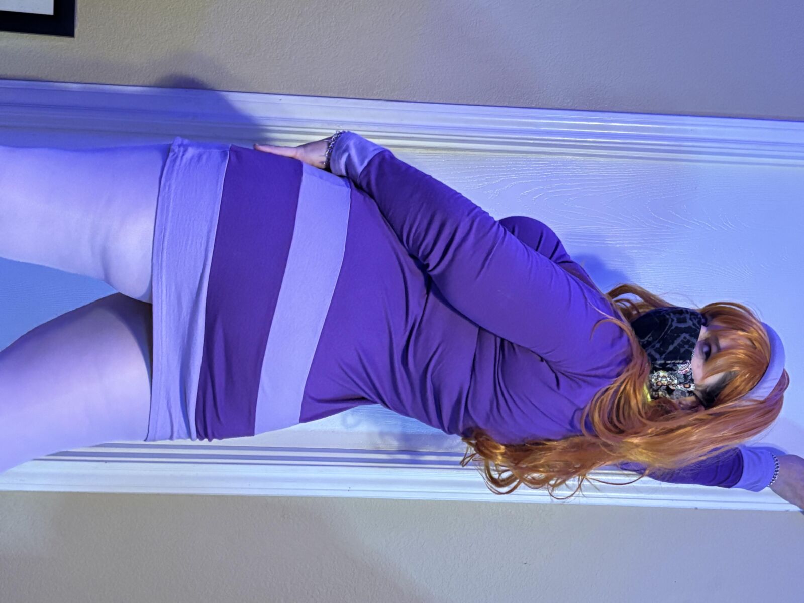 Esposa cosplay como Daphne