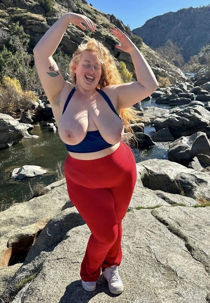 Pelirroja de BBW
