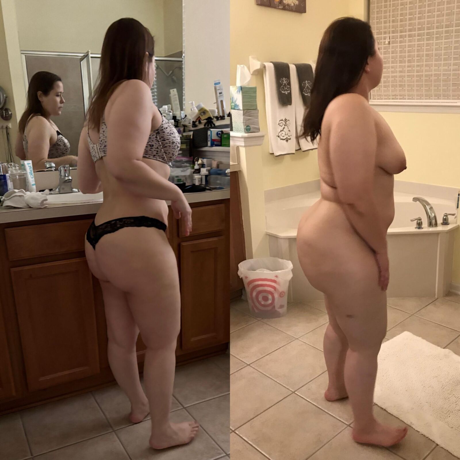 Fat ass unaware milf weight loss v. 
