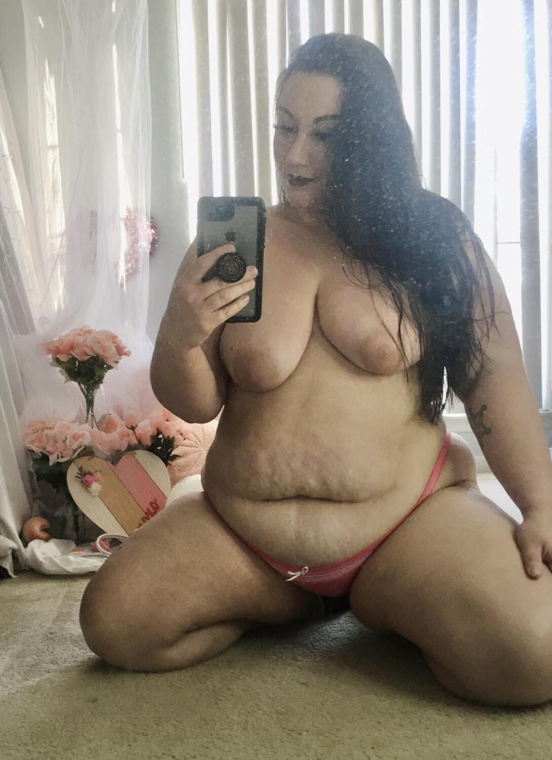 セクシーなファットピーチケーキ