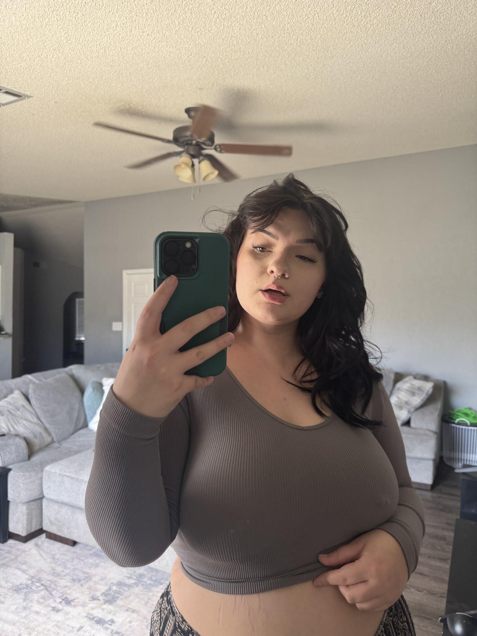 Renea Big Ass Big Boobs Brunette BBW Girl Mixed Hot Shots