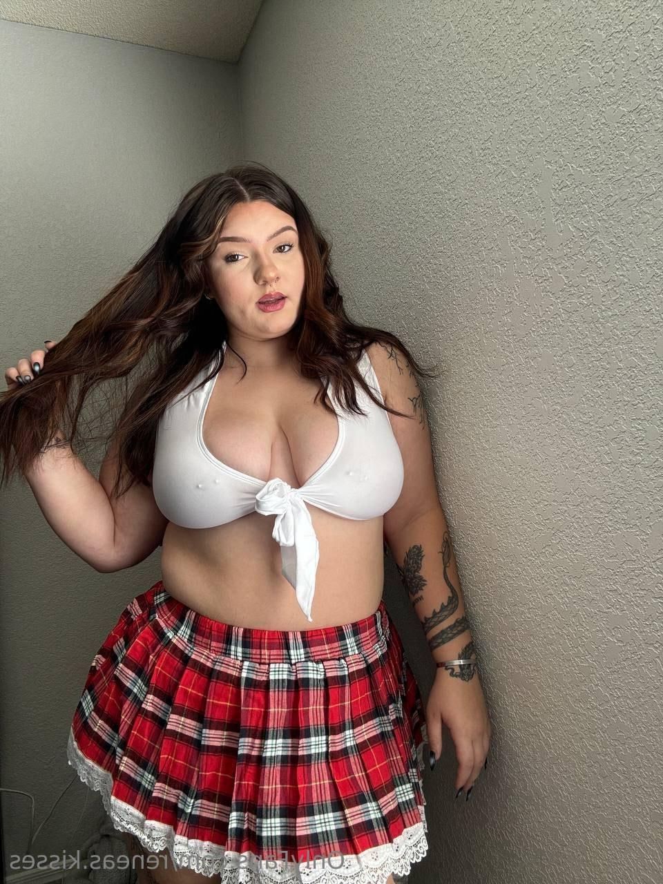 Renea Big Ass Big Boobs Brunette BBW Girl Mixed Hot Shots