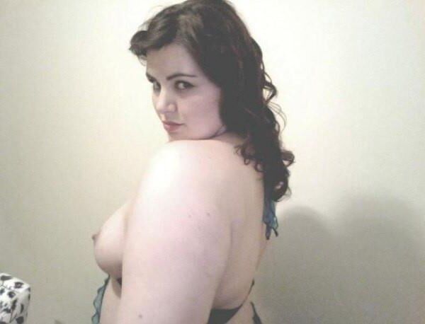 Young BBW brunette Katya from St. Petersburg in Russia