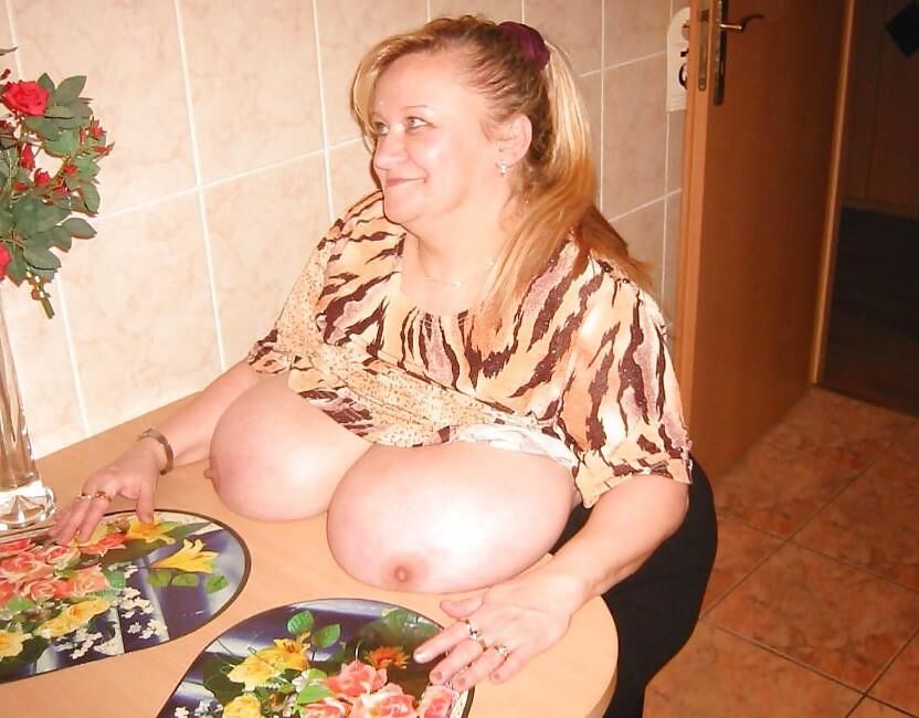 Beata, Polish granny with huge tits