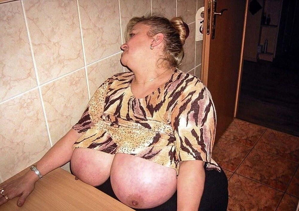 Beata, Polish granny with huge tits
