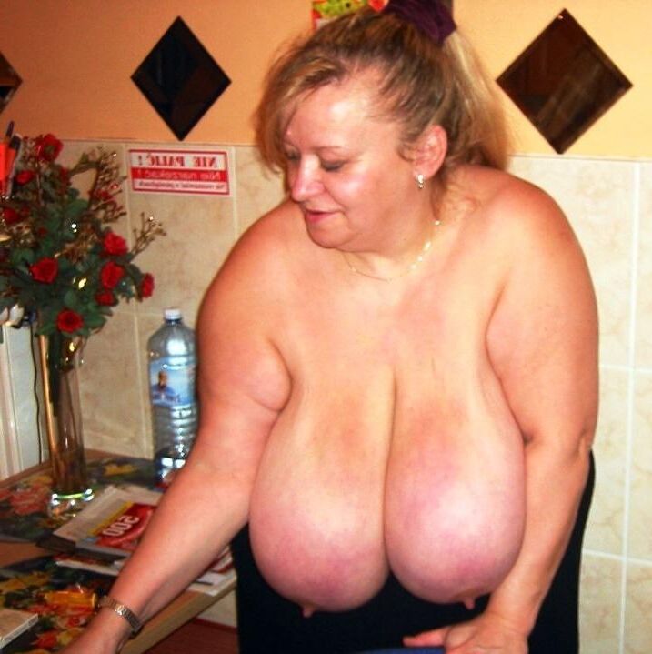 Beata, Polish granny with huge tits