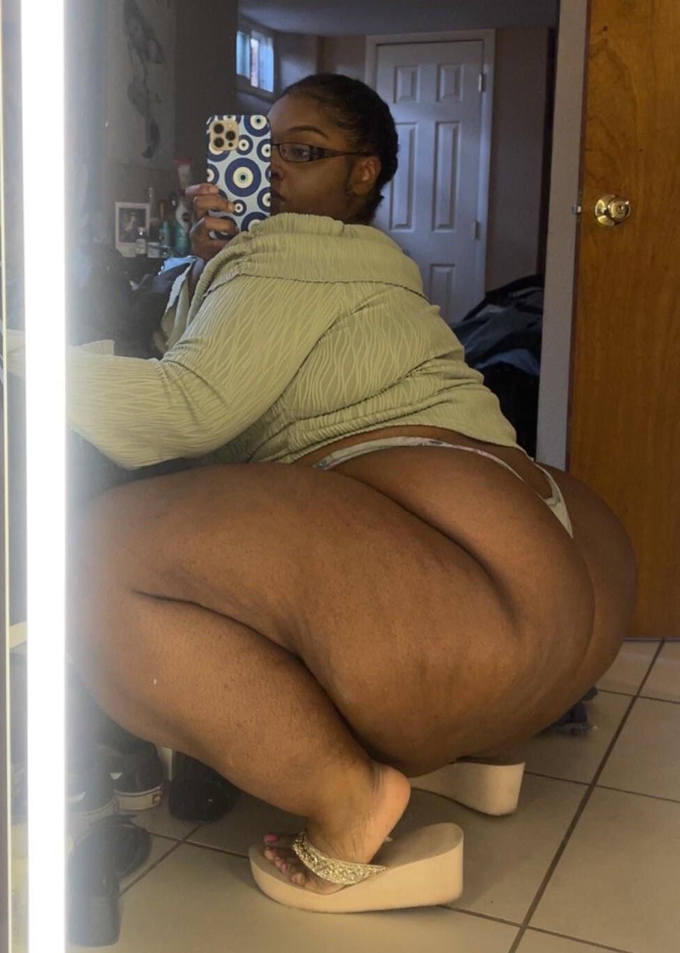 BBW Ebony Babe огромная добыча Лишабунц