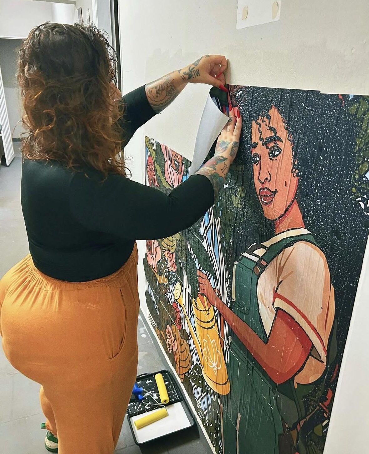 ルル巨大なお尻巨大なおっぱいブラジルの美しさBBWガールミックスショット