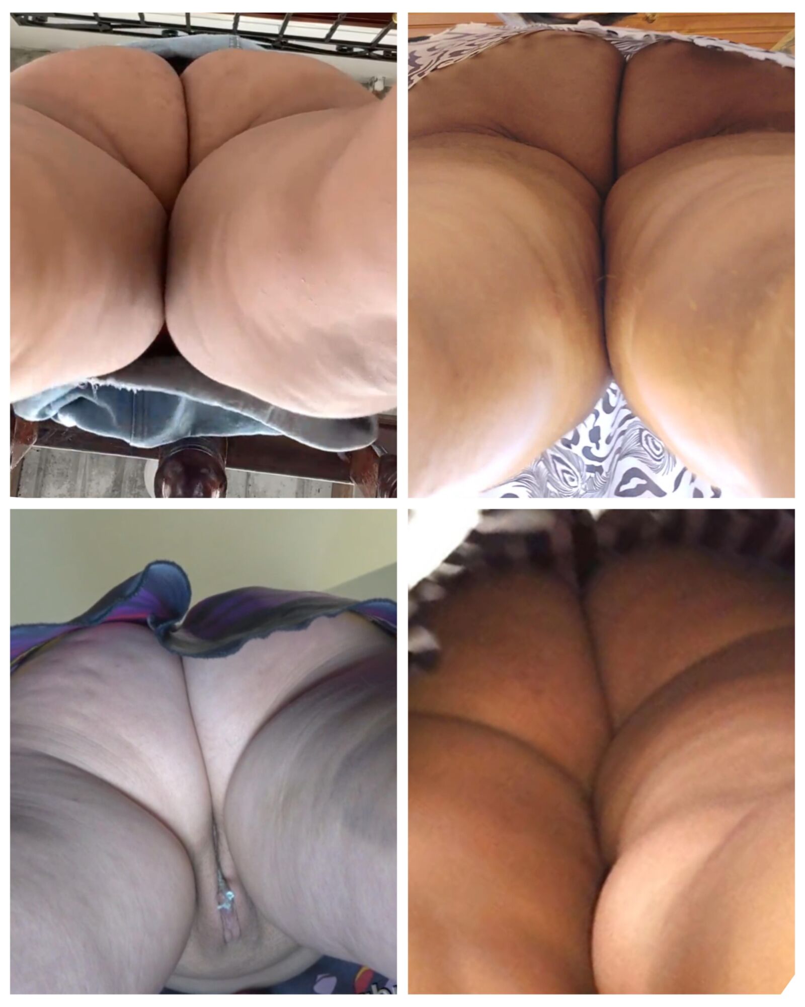 Qual rabo mais gordo porbaixo