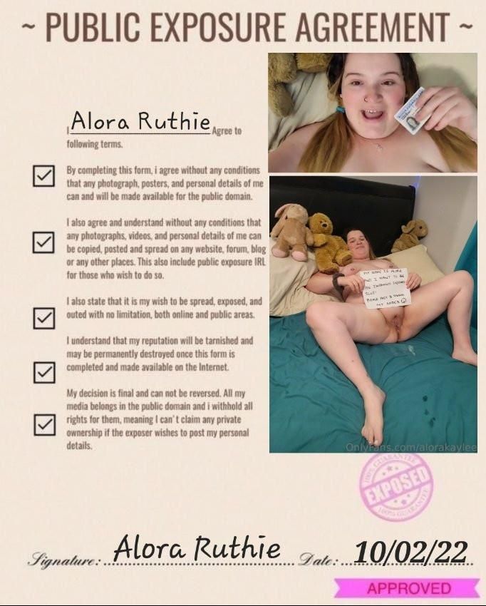 Canadian Chubster Hotwife Alora Ruthie