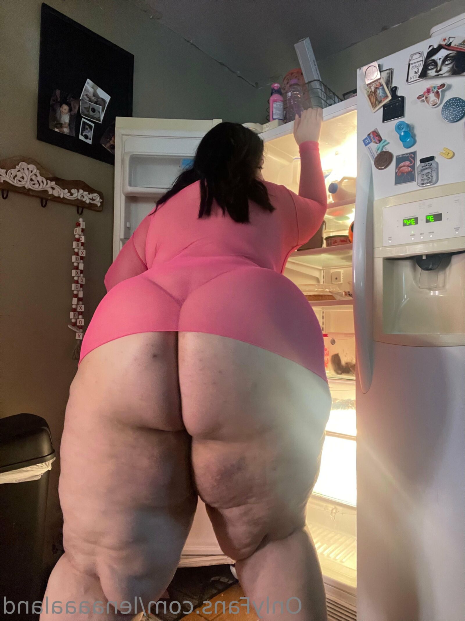 Lena огромная задница огромные сиськи красоты BBW Girl смешанные горячие выстрелы