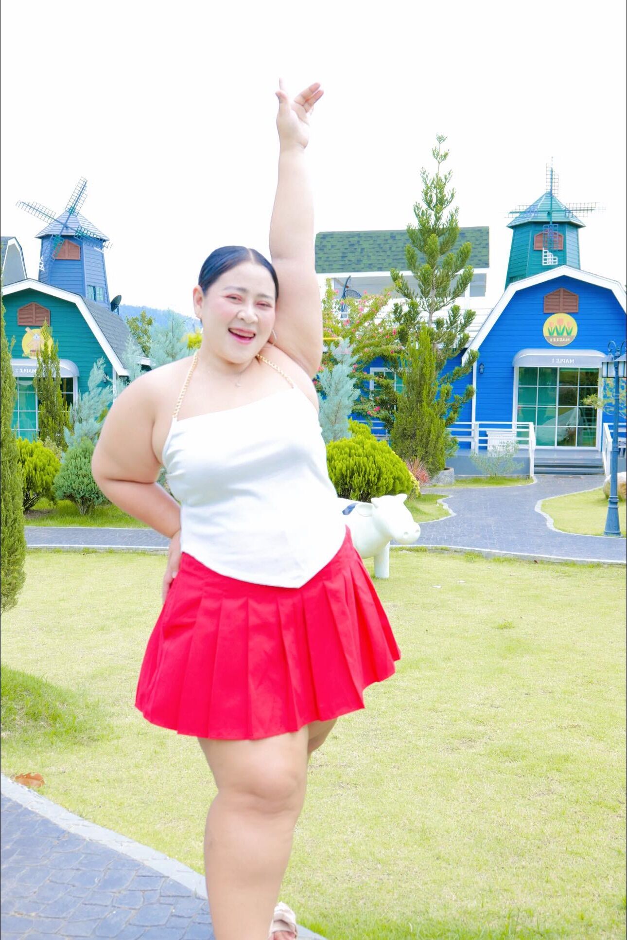 太った女の子アジアの女の子