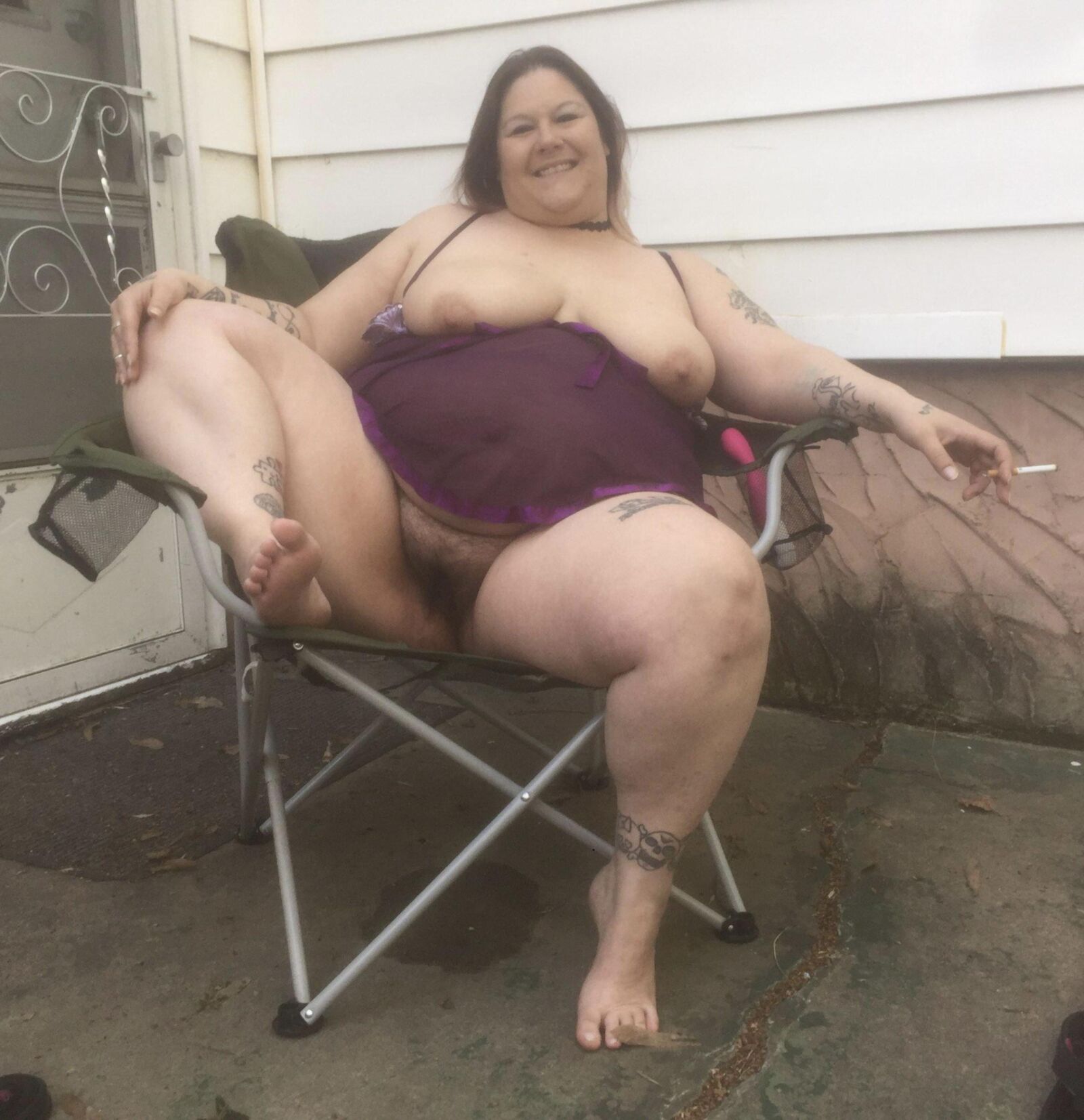 Bbw thighs wide open 