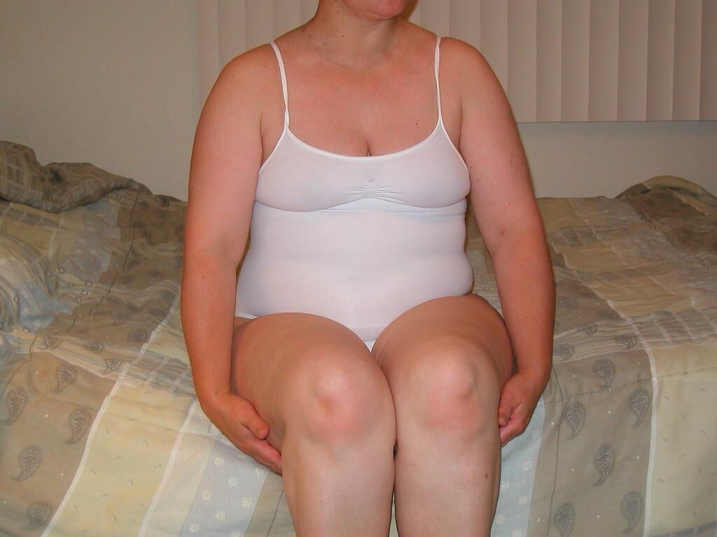 Porra de lingerie branca