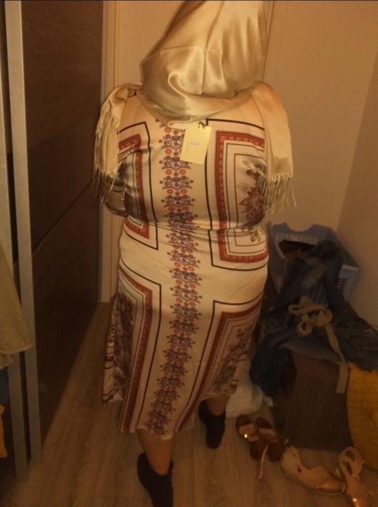 展示イスラム教徒の妻