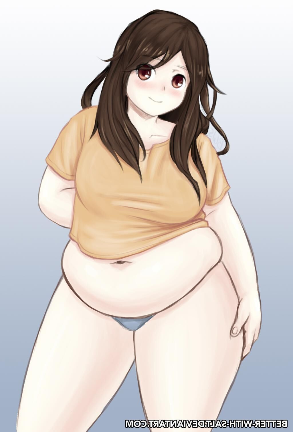 あなたの太った女の子のように私を描いてください