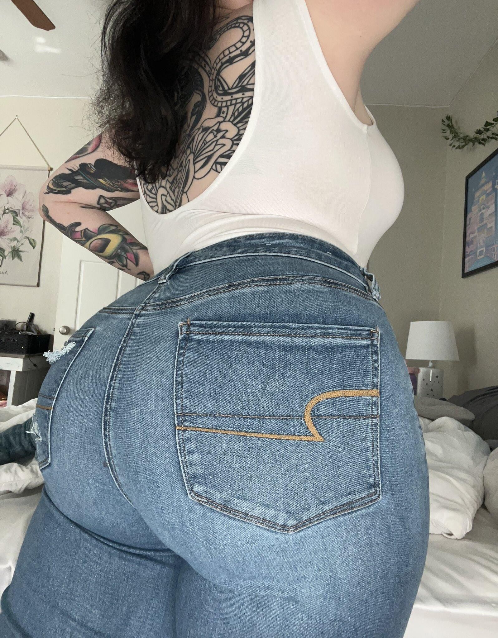 Pfirsich Big Butt Big Boobs wunderschöne BBW Milf gemischte heiße Aufnahmen