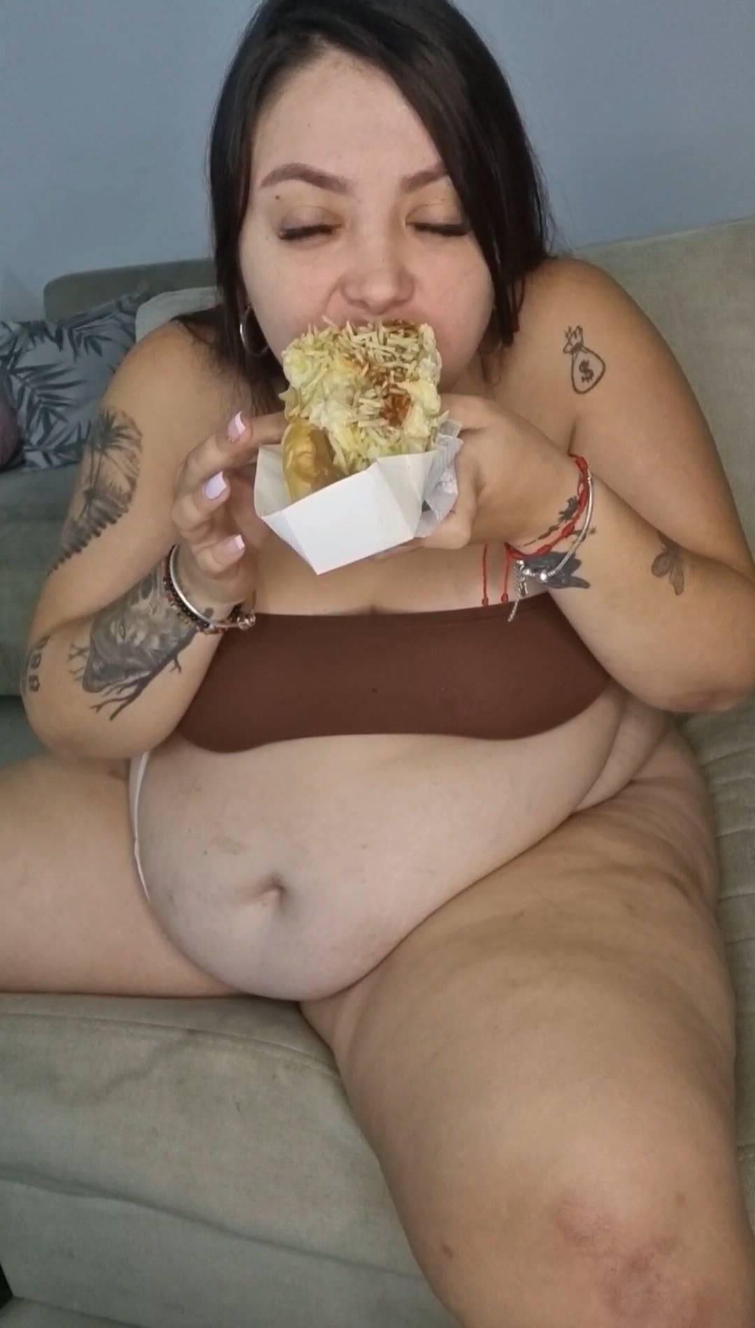 Fat Piggies Addicted To Food