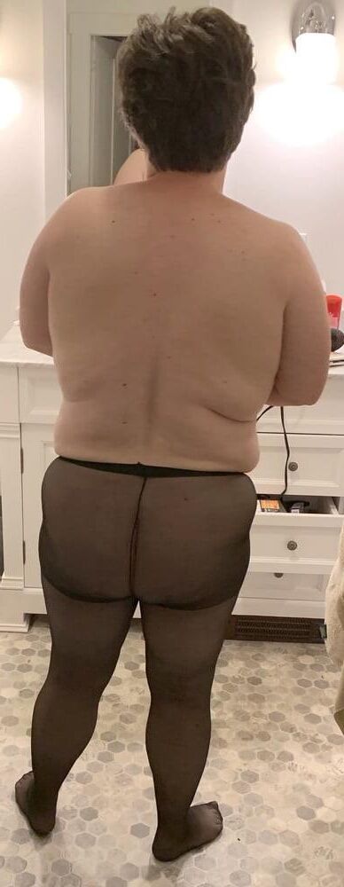 Jennifer BBW Wife Pantyhose 