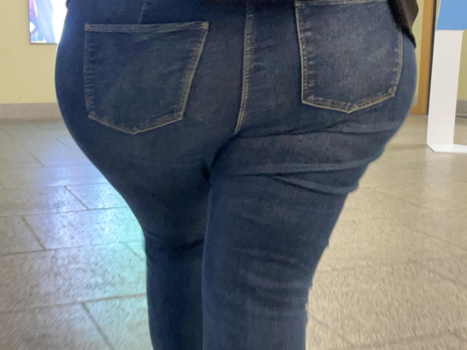 Riesige Schmalzarsch offen