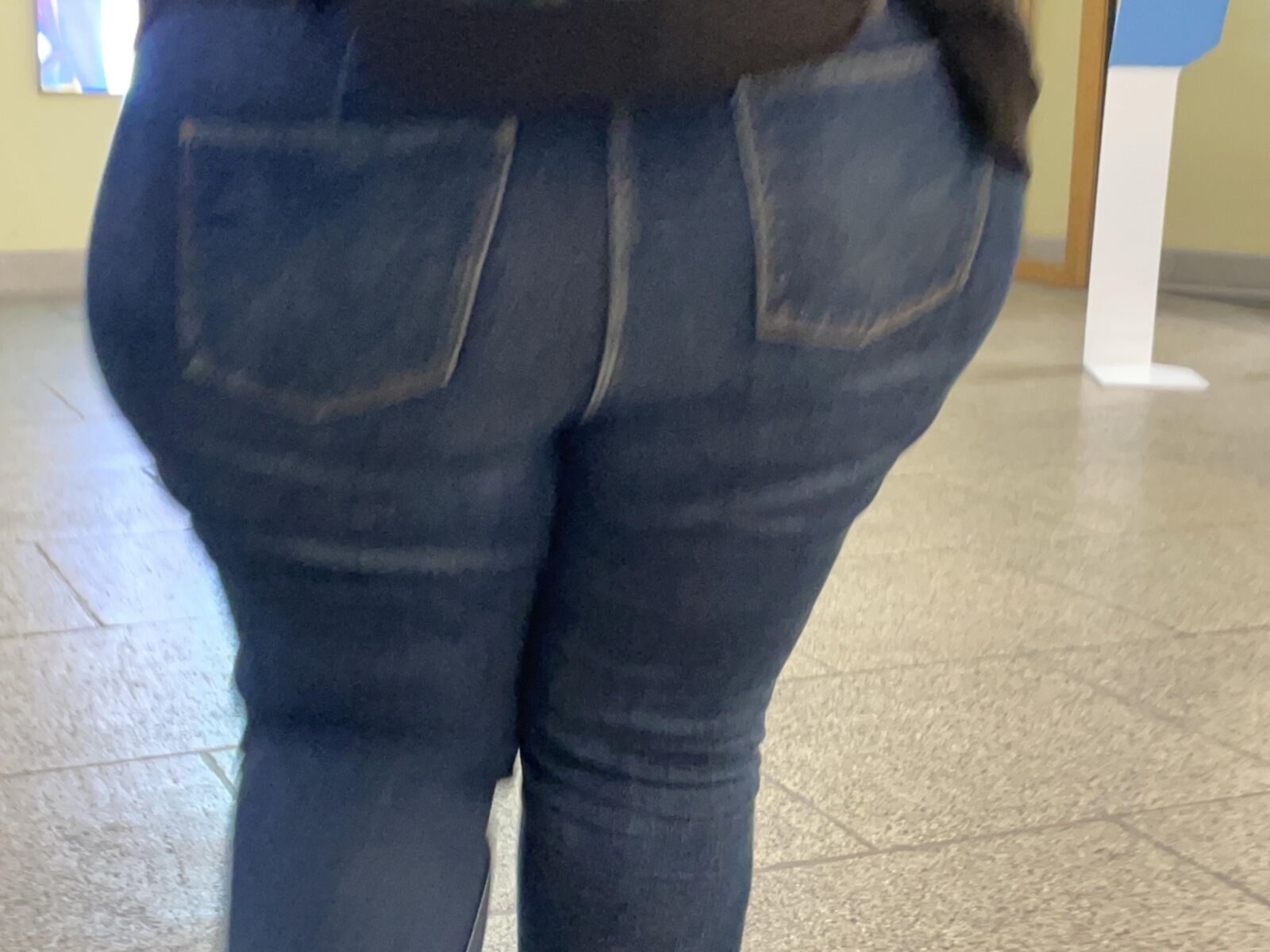 Riesige Schmalzarsch offen