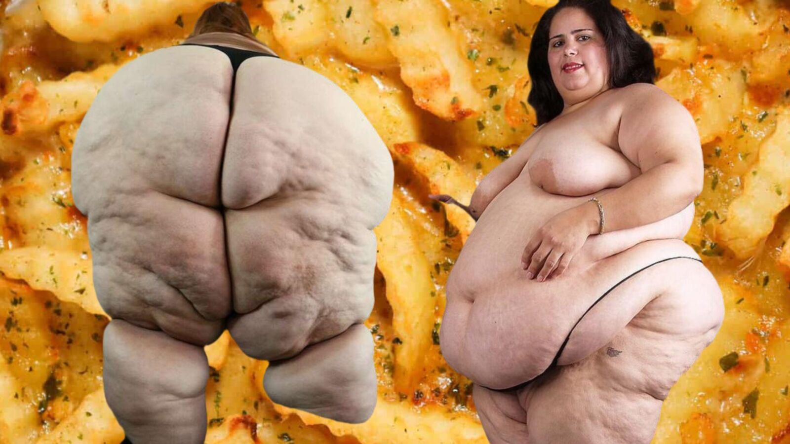 Obese Babes and Food