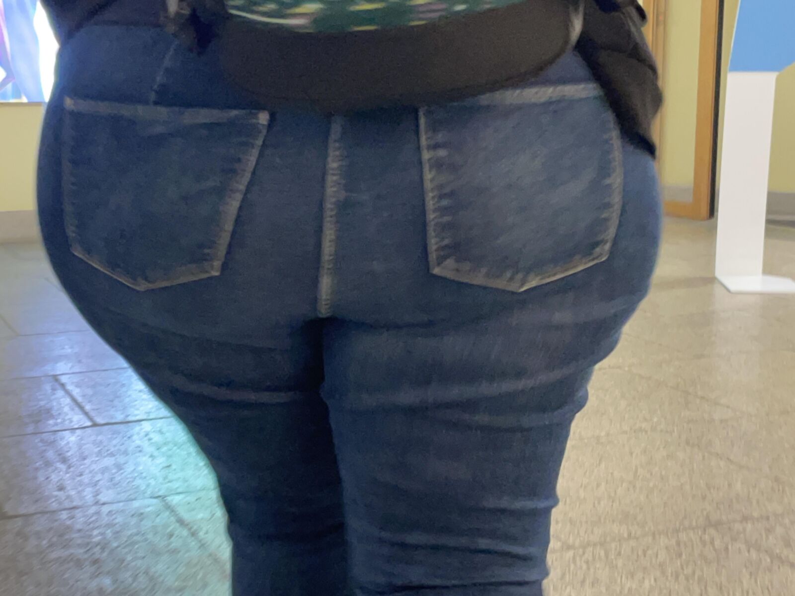 Riesige Schmalzarsch offen