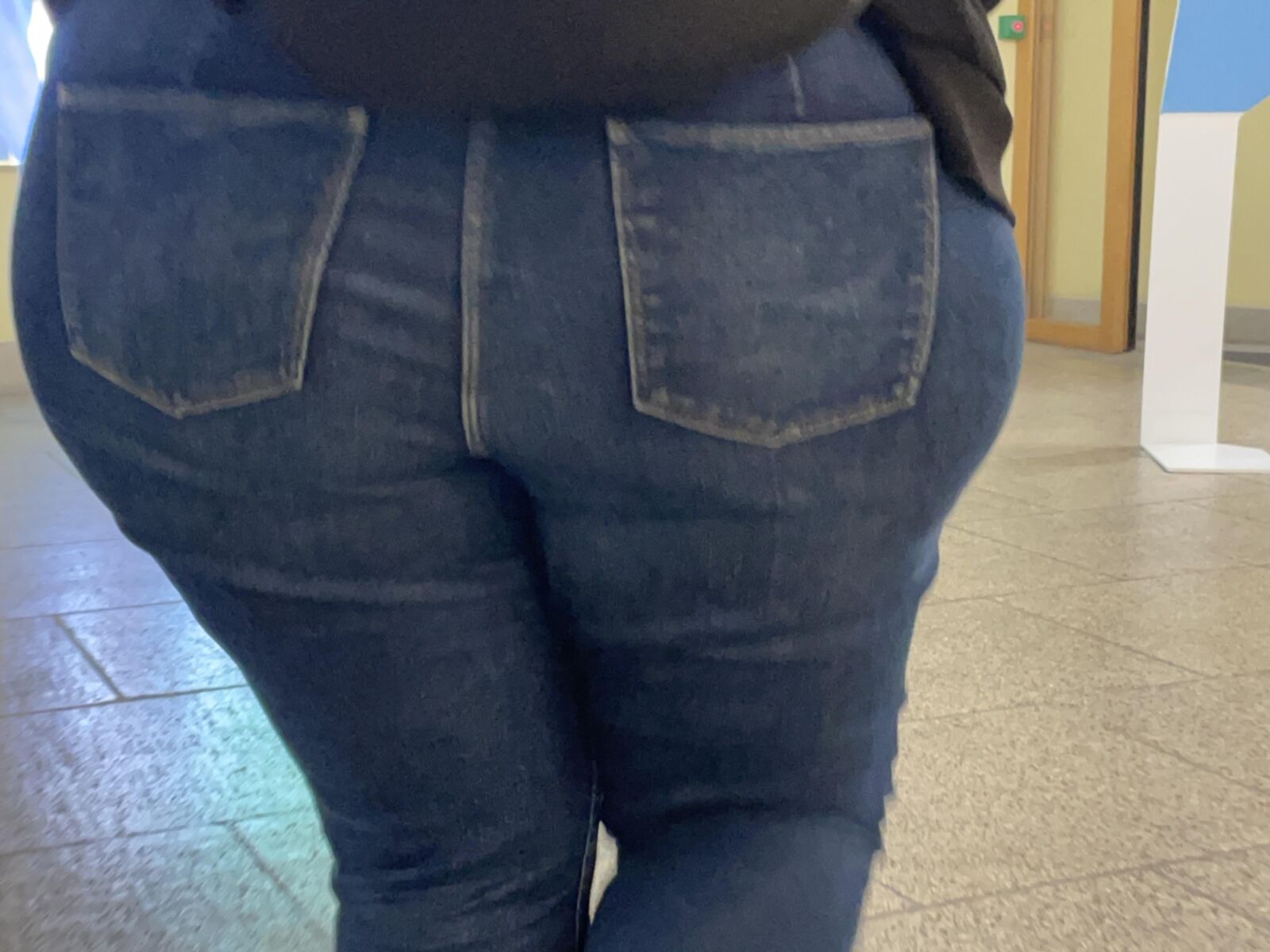 Riesige Schmalzarsch offen