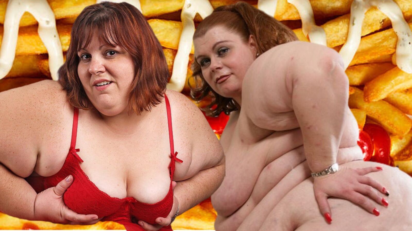 Obese Babes and Food