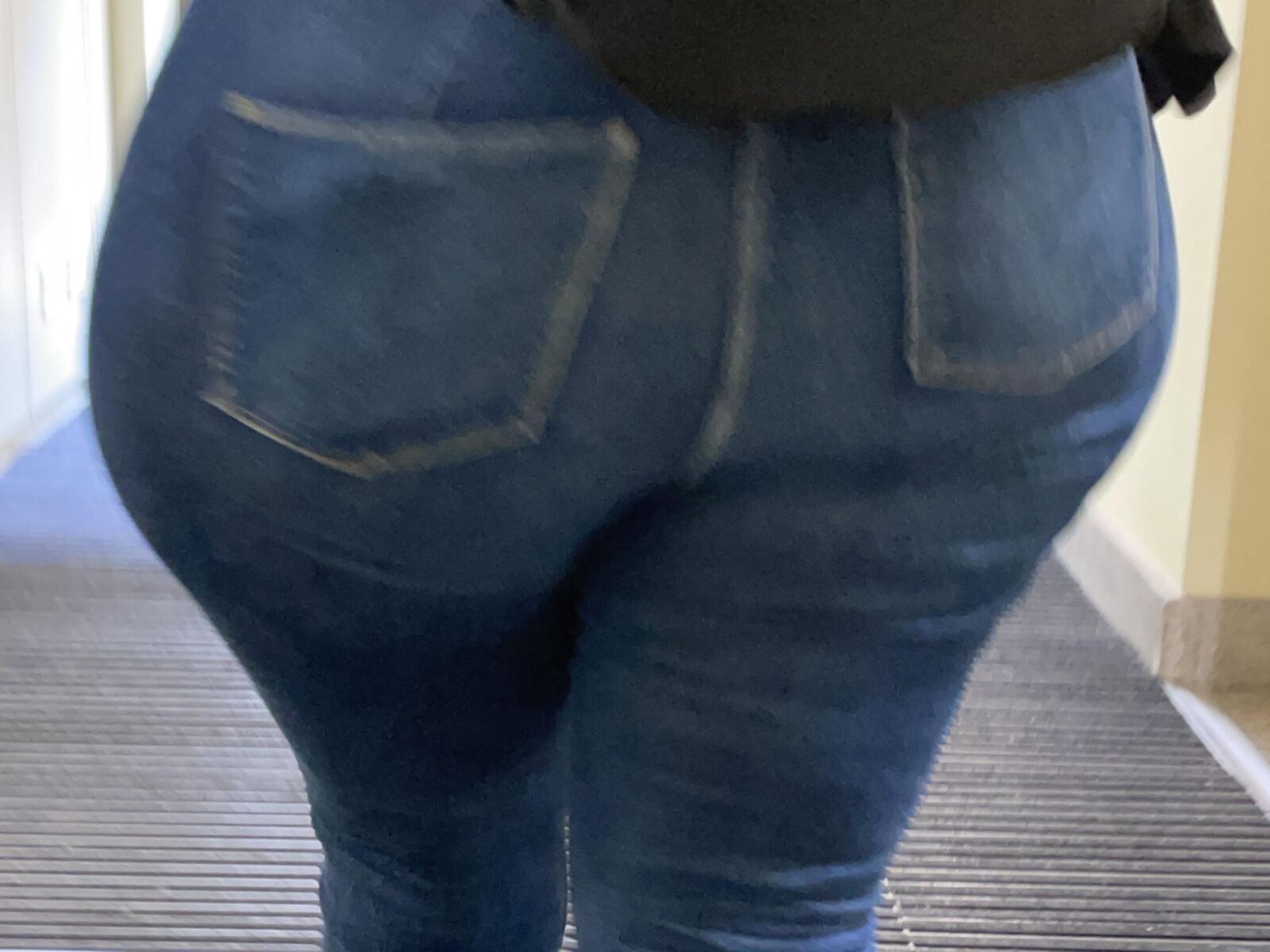 Riesige Schmalzarsch offen